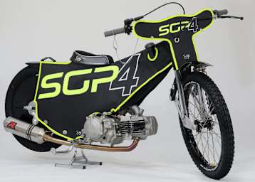 Die SGP4-Maschine hat einen 190-ccm-Viertakt-Motor