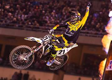 Jason Anderson (Husqvarna) gewinnt das Auftaktrennen der Supercross-WM in Anaheim