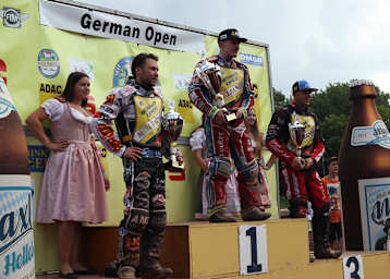 Die Top-3: Martin Smolinski, Robert Lambert und Bjarne Pedersen (v.l.)