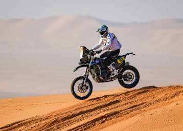 Adrien Van Beveren (Yamaha) ist neuer Dakar-Leader