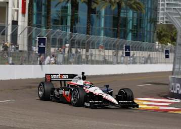 Will Power in den Strassen von St. Pete
