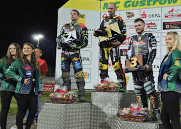 Die Top-3 (v.l.): Valentin Grobauer, Kevin Wölbert und Marius Hillebrand