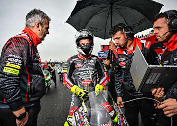 Mirko Cecchini (links) neben Romano Fenati