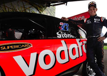 Casey Stoner: Test im V8 Supercar