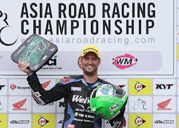 Anthony West bei einem seiner ARRC-Siege