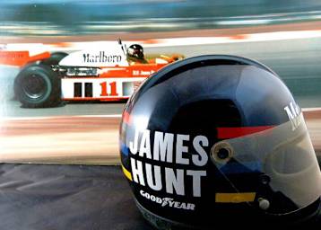 James Hunts Helm von 1978 wird versteigert