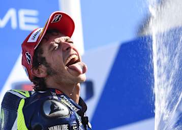 Valentino Rossi stand öfter auf dem Podest als jeder andere GP-Pilot