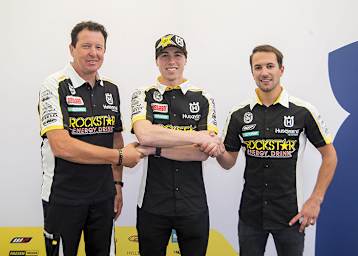 Jacky Martens, Jed Beaton und Diego Clement (v.l.)