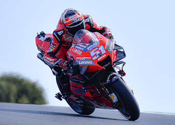 Michele Pirro (Ducati) führte am zweiten Tag die Zeitentabelle an