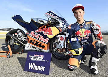 Kazuki Masaki gewann 2017 den Red Bull Rookies Cup