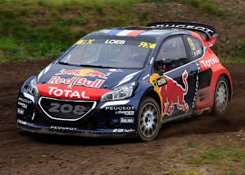 Sébastien Loeb im Peugeot 208 WRX