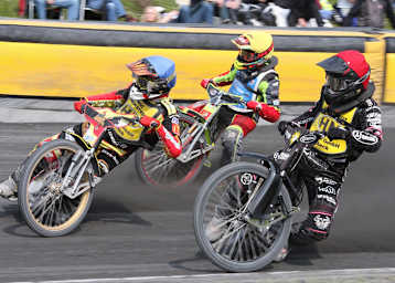 Lukas Fienhage (li.) fährt in guter Form