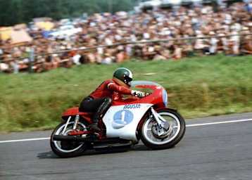 Sachsenring 1971: Giacomo Agostini (MV Agusta 350ccm)