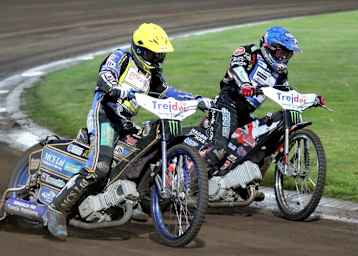 Die Besten ihres Teams: Jason Doyle (li.) gegen Chris Harris
