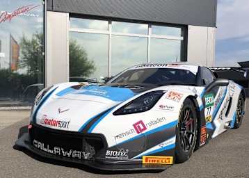 Mehr Weis anstatt Grau bei der Corvette C7 GT3-R