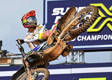 Haiden Deegan gewann in Concord das erste Playoff