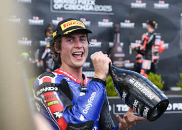 Joe Roberts genoss seinen Brünn-Sieg