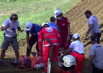 WM-Leader Jeffrey Herlings stürzt in Faenza schwer