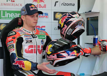 Stefan Bradl: Mitte Dezember ist für den MotoGP-Fahrer ein Motocross-Helm angesagt
