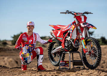 Jorge Prado trägt in dieser Saison die Startnummer 1