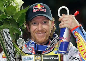 Der dreifache Speedway-Weltmeister Jason Crump