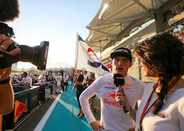 Max Verstappen erntet auch nach der schwierigen Saison 2017 Lob von Giedo van der Garde