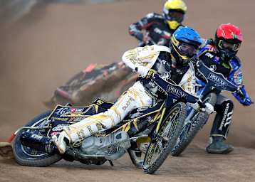 Anders Thomsen (vorne) zeigte 2024 in Vojens einige starke Läufe