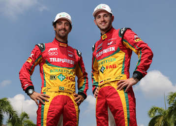 Lucas di Grassi und Daniel Abt
