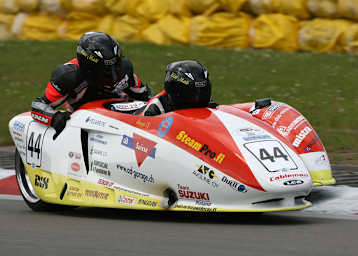 Sidecar-Pole für Pekka Päivärinta und Adolf Hänni
