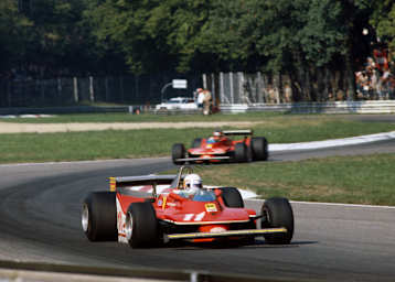 Jody Scheckter fuhr 1979 den Monza-Sieg vor seinem Teamkollegen Gilles Villeneuve ein