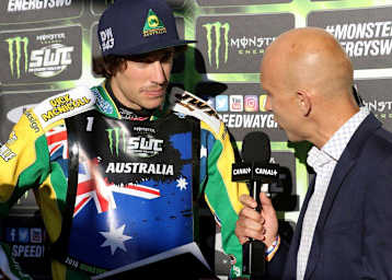 Champion Sam Masters