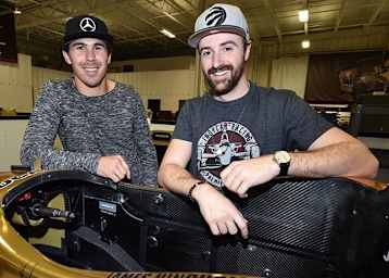 Robert Wickens und James Hinchcliffe