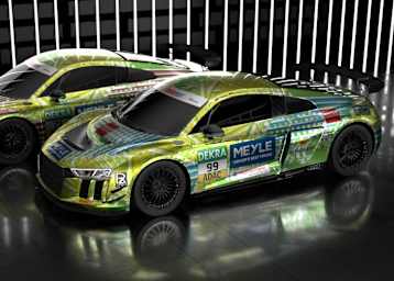 So sehen die Audi R8 LMS GT4 von T3 Motorsport in der ADAC GT4 Germany aus