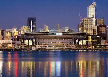 Das prächtige Etihad Stadium in Melbourne