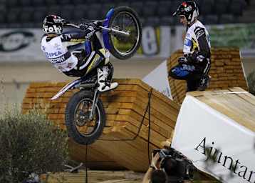 Die Trial-Artisten wissen die Fans zu begeistern