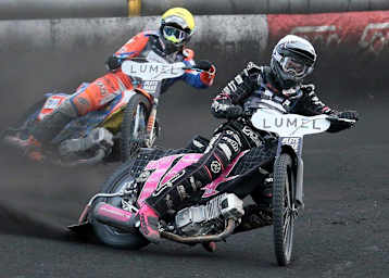 Kai Huckenbeck (vorne) fährt in der Form seines Lebens