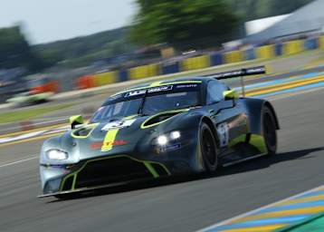 Der Aston Martin Vantage GT3 hatte seinen ersten Auftritt im Rahmenprogramm der 24h von Le Mans 2018
