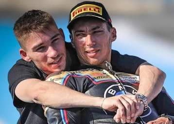 Beste Feunde: Moto2-Ass Deniz Öncü mit MotoGP-Rookie Razgatlioglu
