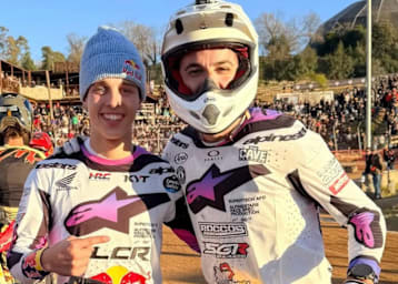 Das Siegerteam: Diogo Moreira und Ferran Cardus