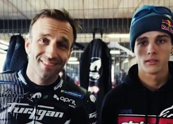 Johann Zarco und Diogo Moreira