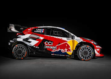 Im neuen Farbkleid: Der Toyota von Ogier/Landais für die WM 2026