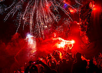 Die Rallye Monte Carlo bietet auch abseits der Pisten ein tolles Spektakel