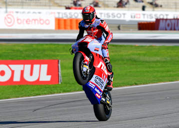 Albert Arenas verabschiedete sich im November aus der Moto2-WM