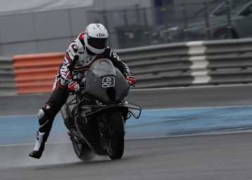 BMW-Pilot Danilo Petrucci fuhr am Mittwoch zur Bestzeit