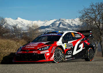 Toyota-Pilot Oliver Solberg führt die Rallye Monte Carlo an 
