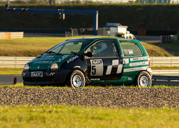 Der RauhRacing Renault Twingo, welcher am 24h-Rennen teilnehmen sollte