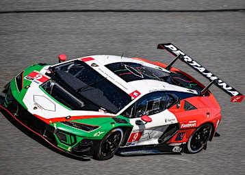 Der neue Lamborghini Temerario GT3 bei der Testarbeit in Daytona