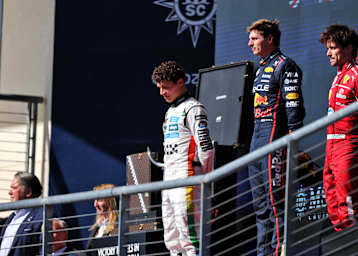 Norris, Verstappen und Leclerc waren alle schon einmal Jäger und Gejagter