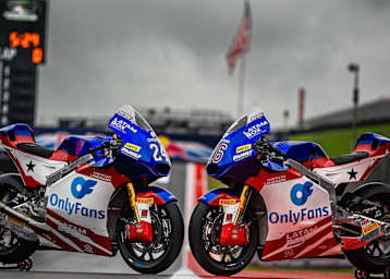 Wie mit Kalex-Bikes und Hauptsponsor «OnlyFans»: America Racing