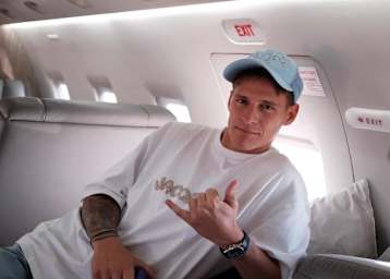 Unterwegs im Learjet: MotoGP-Werksfahrer Fabio Quartararo